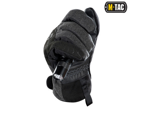 M-TAC ПЕРЧАТКИ ЗИМНИЕ EXTREME TACTICAL DARK GREY