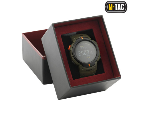 M-TAC ЧАСЫ ТАКТИЧЕСКИЕ С КОМПАСОМ ОЛИВА