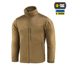 M-TAC КУРТКА ALPHA MICROFLEECE GEN.II COYOTE BROWN