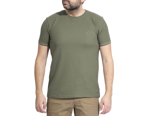 Футболка LEVANTES CREWNECK STRIPES Camo Green