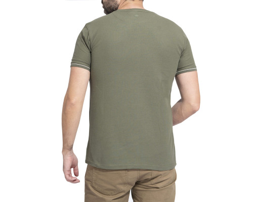 Футболка LEVANTES CREWNECK STRIPES Camo Green