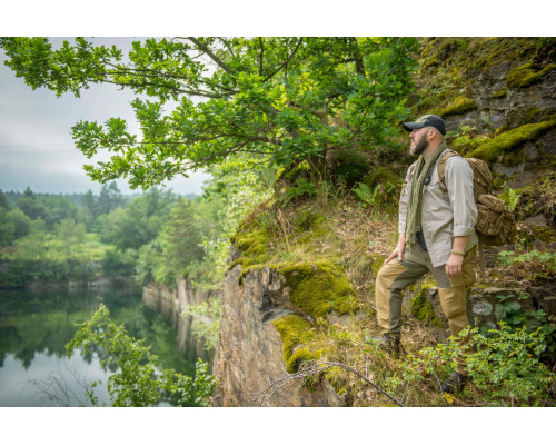 Рубашка DEFENDER Mk2 Shirt long sleeve® - PolyCotton Ripstop - Khaki