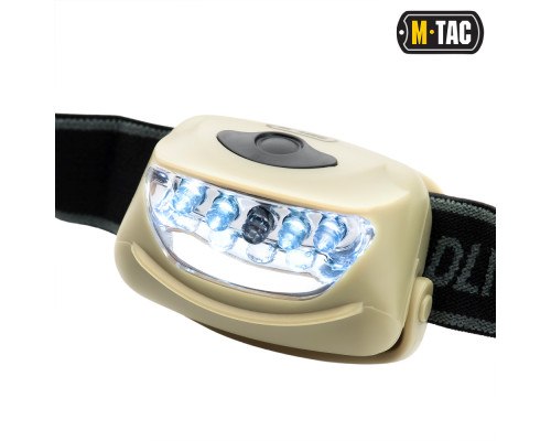 M-TAC ФОНАРЬ НАЛОБНЫЙ 4+1 LED