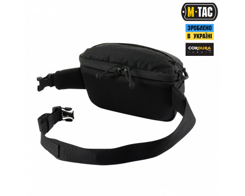 M-TAC СУМКА TACTICAL WAIST BAG ELITE HEX BLACK