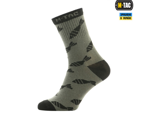 M-TAC НОСКИ ЛЕГКИЕ MK.3 MORTAR BOMBS OLIVE