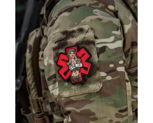 M-TAC НАШИВКА TACMED PVC OLIVE