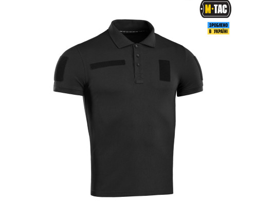 M-TAC ПОЛО ТАКТИЧЕСКОЕ 65/35 BLACK