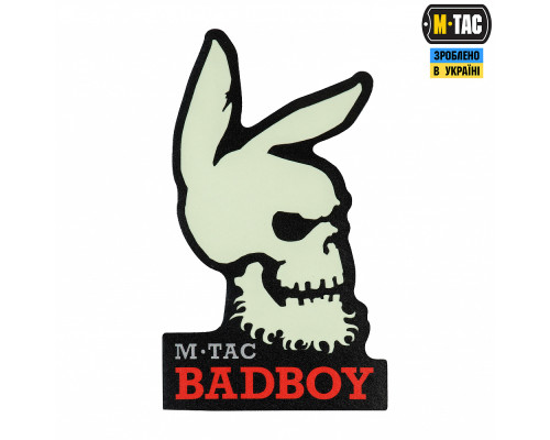 M-TAC НАШИВКА BAD BOY BLACK/GID