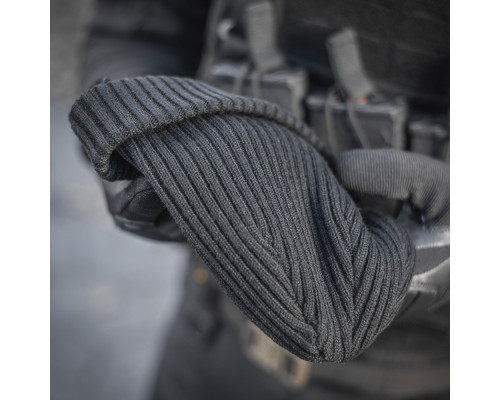 M-TAC ШАПКА ВЯЗАНАЯ 100% АКРИЛ BLACK