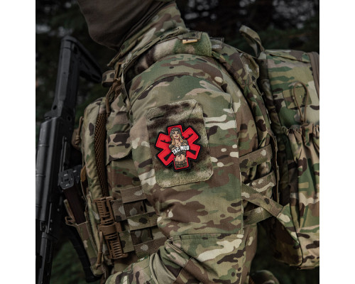 M-TAC НАШИВКА TACMED PVC OLIVE