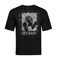 Футболка V-TAC - Hey Baby Black