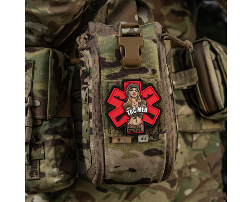 M-TAC НАШИВКА TACMED PVC OLIVE