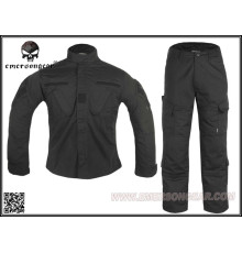 Комплект униформы EmersonGear ARMY BDU Black