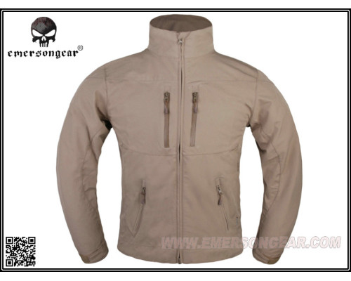 Куртка EmersonGear SoftShell Windbreaker Jacket Khaki