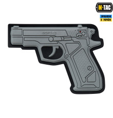 M-TAC НАШИВКА Ф-12 3D ПВХ СЕРАЯ