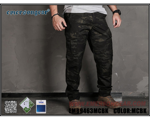 Тактические штаны Emersongear Blue Label Ergonomic Fit Long Multicam Black