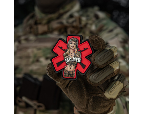 M-TAC НАШИВКА TACMED PVC OLIVE