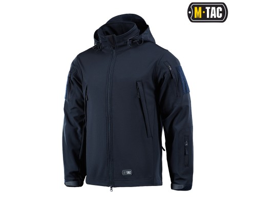 M-TAC КУРТКА SOFT SHELL NAVY BLUE