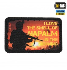 M-TAC НАШИВКА SMELL OF NAPALM BLACK
