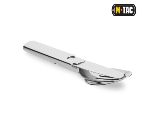 M-TAC СТОЛОВЫЙ НАБОР SMALL (4 ЭЛЕМЕНТА) СТАЛЬ