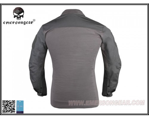 Тактическая рубашка EmersonGear Arc Style LEAF Talos LT Halfshell Wolf Grey