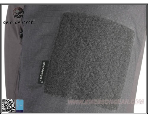 Тактическая рубашка EmersonGear Arc Style LEAF Talos LT Halfshell Wolf Grey