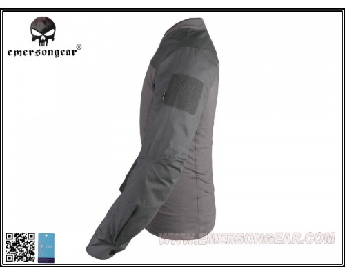 Тактическая рубашка EmersonGear Arc Style LEAF Talos LT Halfshell Wolf Grey