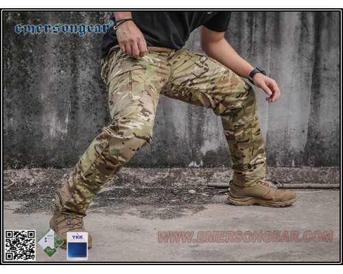 Тактические штаны Emersongear Blue Label Ergonomic Fit Long Multicam