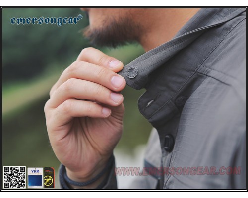 Тактическая рубашка Emersongear Blue Lable Defender Tac-Shirt Gray