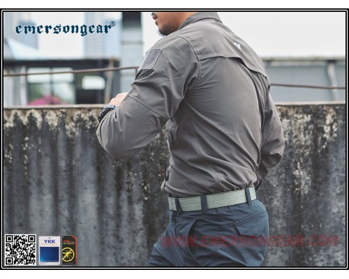 Тактическая рубашка Emersongear Blue Lable Defender Tac-Shirt Gray