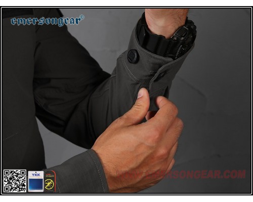 Тактическая рубашка Emersongear Blue Lable Defender Tac-Shirt Gray