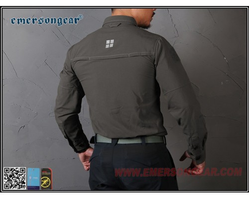 Тактическая рубашка Emersongear Blue Lable Defender Tac-Shirt Gray