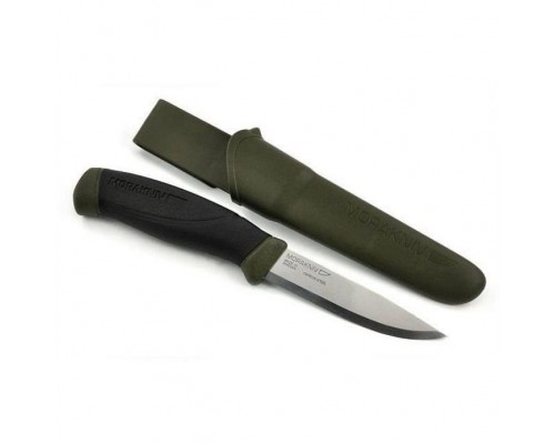Нож Morakniv 12494 Companion Green Heavy Duty MG углеродистая сталь