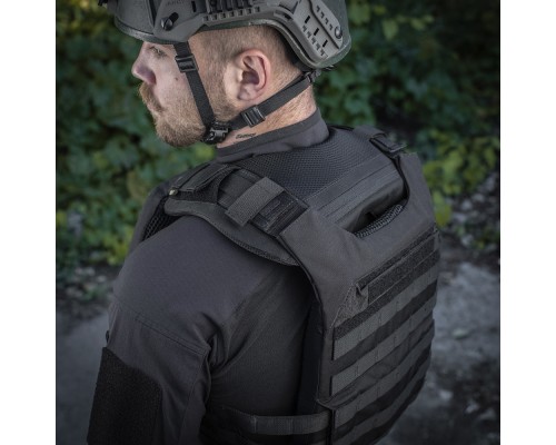 M-TAC ДЕМПФЕР ПЛЕЧЕВОЙ ДЛЯ ПЛИТОНОСКИ CUIRASS QRS BLACK
