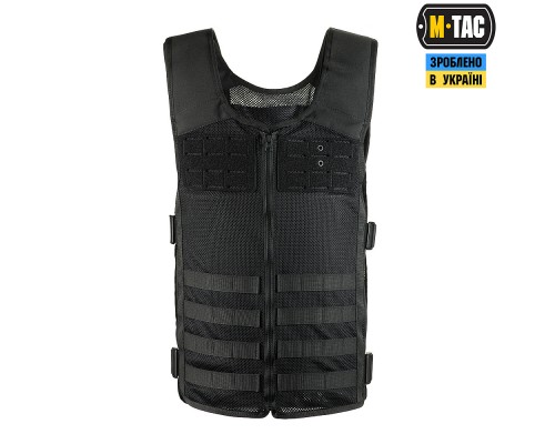 M-TAC ЖИЛЕТ ПОЛИЦИЯ LITE BLACK