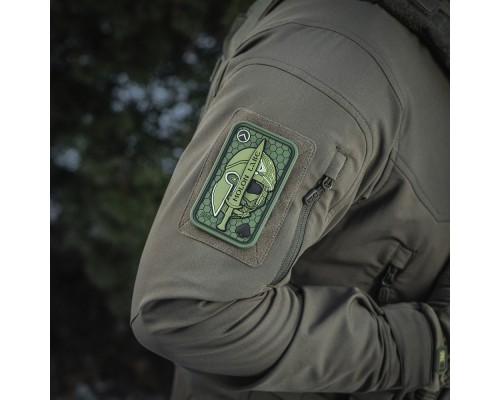M-TAC НАШИВКА MOLON LABE ACE 3D PVC OLIVE