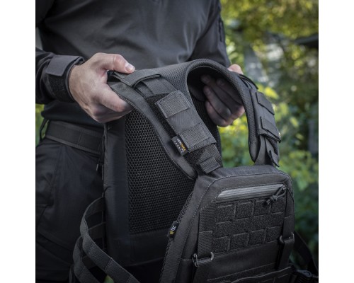 M-TAC ДЕМПФЕР ПЛЕЧЕВОЙ ДЛЯ ПЛИТОНОСКИ CUIRASS QRS BLACK