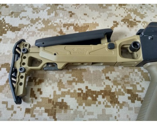 Фиксированный приклад для АК CRC 5002/9035 Cerakote Coated Coyote Tan, Armor Black, Forest Green