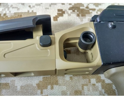 Фиксированный приклад для АК CRC 5002/9035 Cerakote Coated Coyote Tan, Armor Black, Forest Green