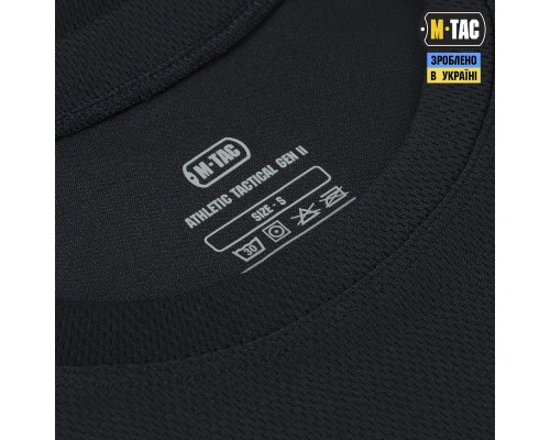 M-TAC ФУТБОЛКА ПОТООТВОДЯЩАЯ ATHLETIC GEN. 2 DARK NAVY BLUE