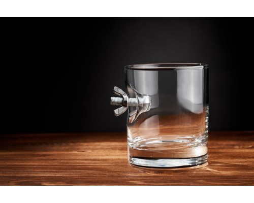Стакан для виски "Спинер" в деревянном тубусе