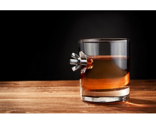 Стакан для виски "Спинер" в деревянном тубусе