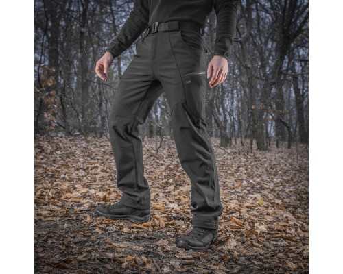 M-TAC БРЮКИ SOFT SHELL WINTER BLACK