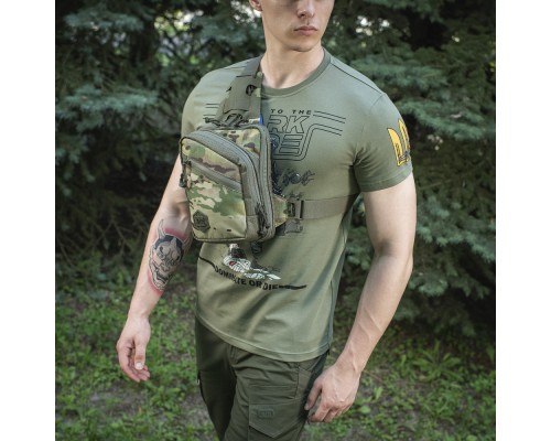 M-TAC СУМКА SLING PISTOL BAG ELITE HEX MULTICAM/RANGER GREEN