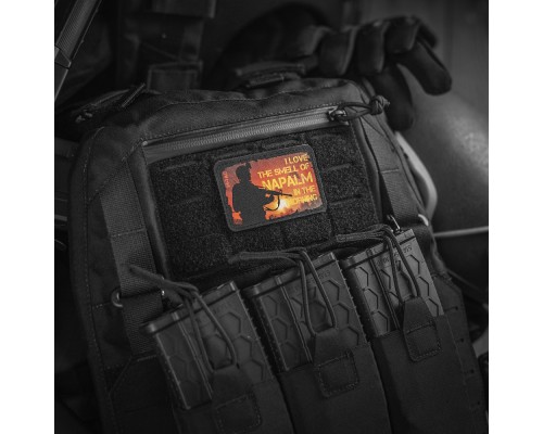 M-TAC НАШИВКА SMELL OF NAPALM BLACK