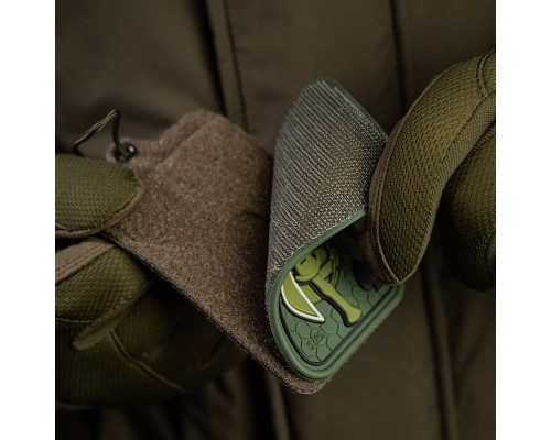 M-TAC НАШИВКА MOLON LABE ACE 3D PVC OLIVE