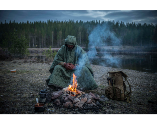 Пончо SWAGMAN ROLL Basic - Olive Green