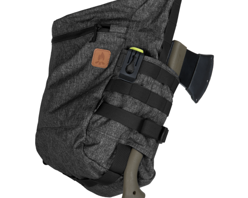 Сумка BUSHCRAFT SATCHEL Bag® - Nylon Polyester Blend - Melange Black-Grey