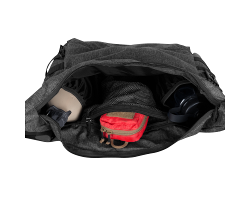 Сумка BUSHCRAFT SATCHEL Bag® - Nylon Polyester Blend - Melange Black-Grey