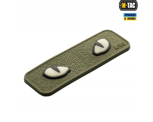 M-TAC НАШИВКА CAT EYES 3D ПВХ OLIVE